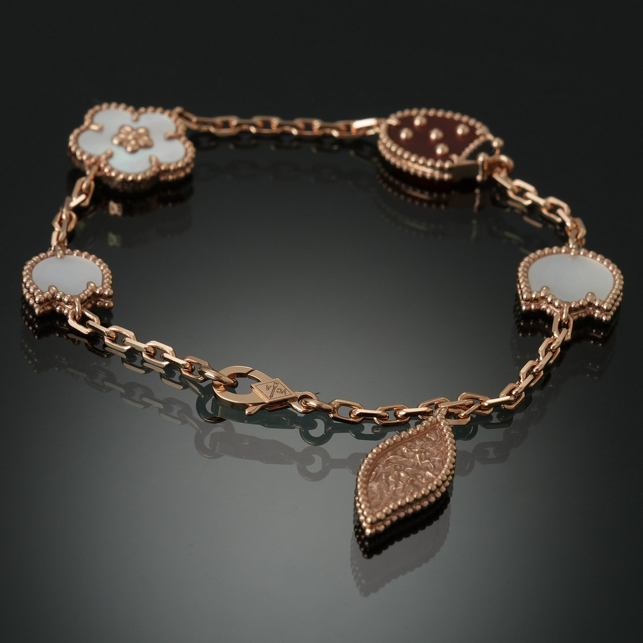 Van Cleef & Arpels(USED)반클리프앤아펠 럭키 스프링 브레이슬릿